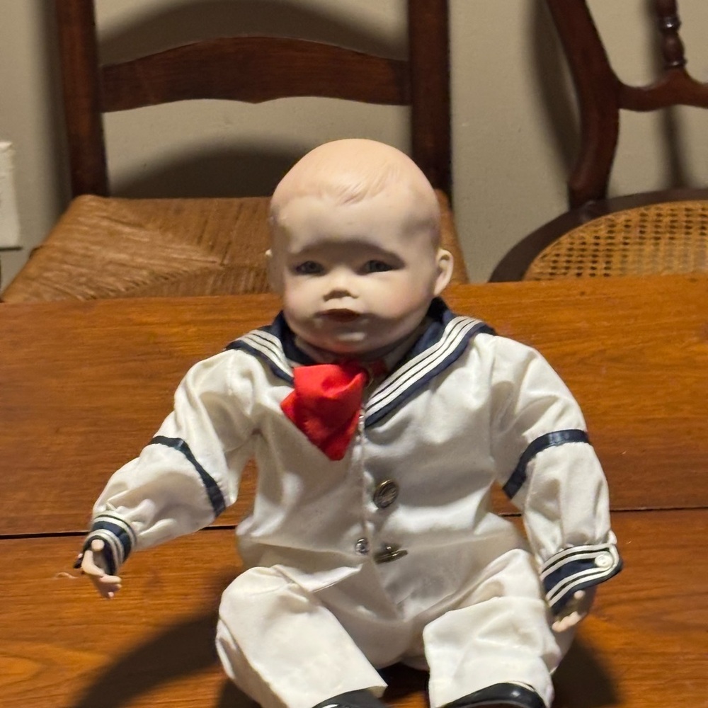 Matthew Porcelain Sailor Doll By Edwin M. Knowles